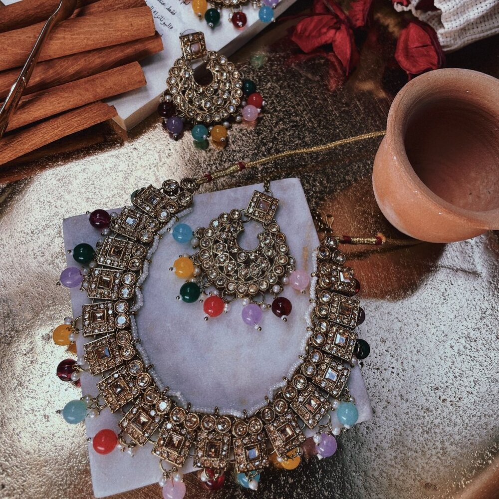 Indian Jewelry - Sheikha (multicolour)